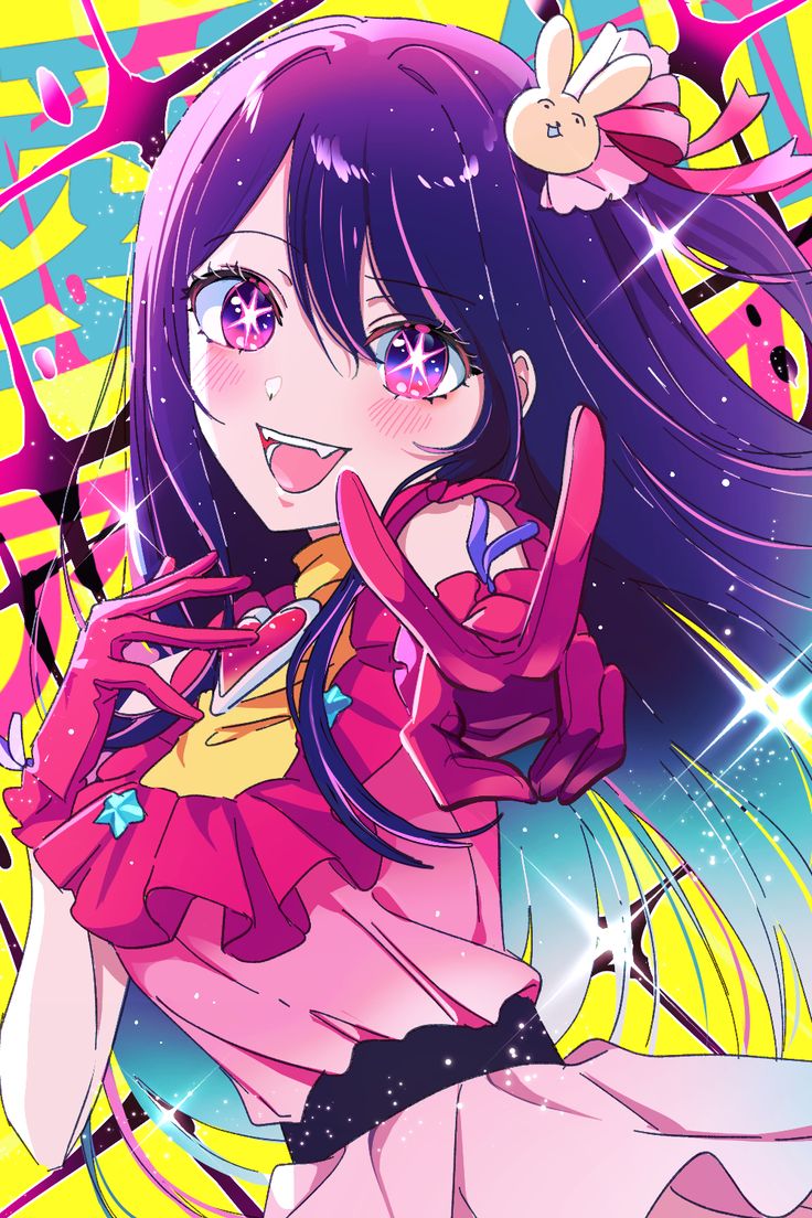 Idol art coloré